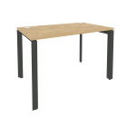 Стол рабочий на П-образном м/к Рива ONIX O.MP-SP-2.7 Тиквуд Светлый/Антрацит