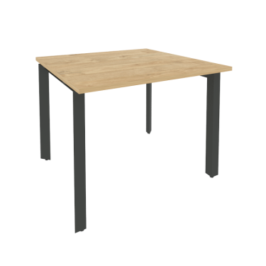 Стол переговорный 1 столешница Рива ONIX O.MP-PRG-1.1 Тиквуд Светлый/Антрацит