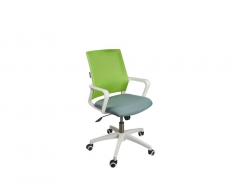 Кресло офисное Бит LB белый пластик Зеленый