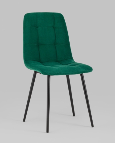 Стул Stool Group Oliver велюр Темно-зеленый