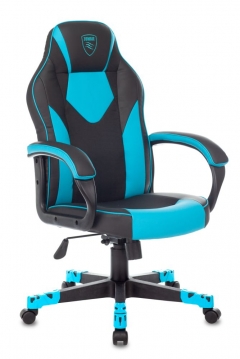 Геймерское кресло Zombie GAME 17 Черный-синий