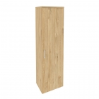 Гардероб узкий правое исполнение Рива ONIX O.GB-1R Тиквуд Светлый