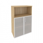 Шкаф средний широкий Рива ONIX O.ST-2.2R Тиквуд Светлый