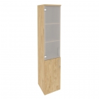 Шкаф высокий узкий левый Рива ONIX O.SU-1.2L Тиквуд Светлый
