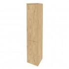 Шкаф высокий узкий правый Рива ONIX O.SU-1.3R Тиквуд Светлый