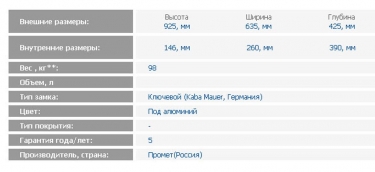 Депозитная ячейка ЗМК Промет DB-12 S.DGL