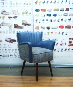 Кресло Свейн цвет синий