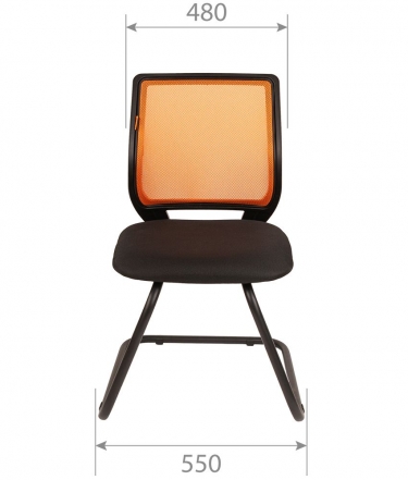 Кресло для посетителей Chairman Chairman 699V Черный