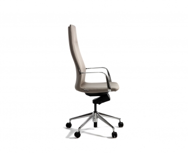 Кресло руководителя Норден Лилль экокожа Бежевый