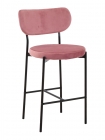 Стул полубарный Stool Group Барбара Б велюр Пыльно-розовый