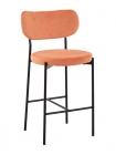 Стул полубарный Stool Group Барбара Б велюр Терракотовый