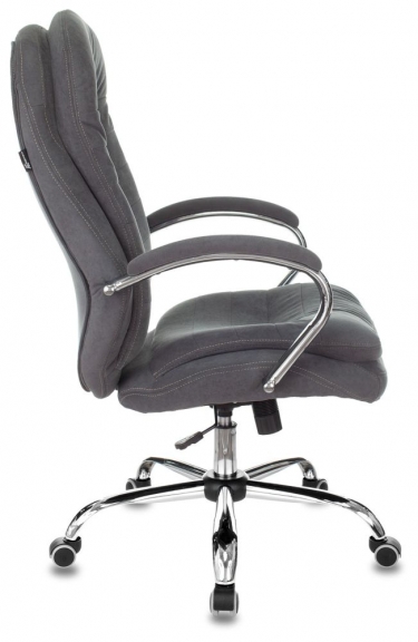 Кресло руководителя Бюрократ Бюрократ T-9950SL Fabric серый Alfa 44
