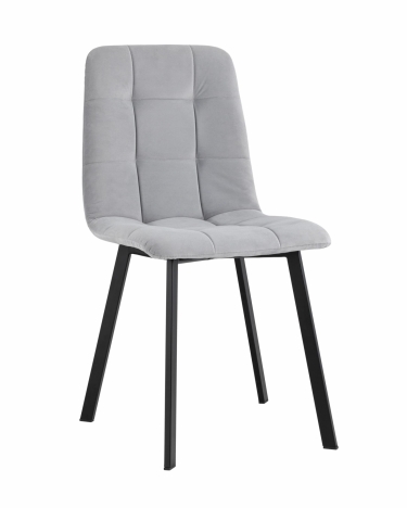 Стул Stool Group Oliver SquareвелюрСветло-серый