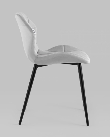 Стул Stool Group Эдвин велюр Серый