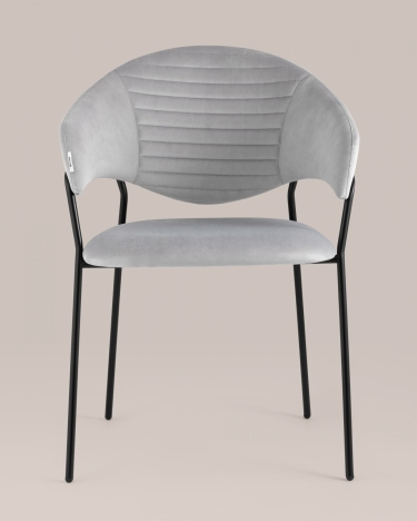 Стул Stool Group Алексис велюр Серый