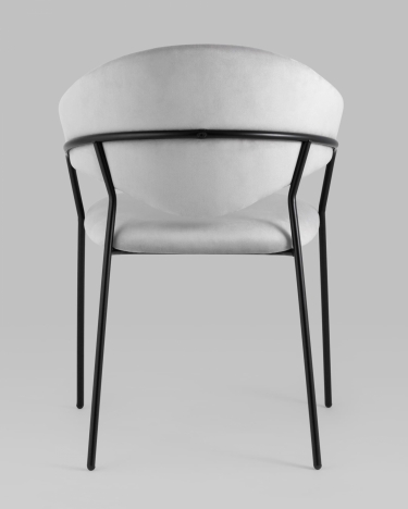 Стул Stool Group Алексис велюр Серый