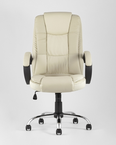 Компьютерное кресло Stool Group TopChairs Atlant экокожа Бежевое