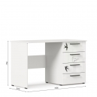 Стол Любимый дом Джоли ЛД 535.060.000 Серый шелк