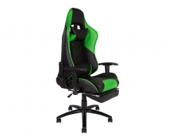 Игровое кресло Lotus GTS RF-8066E Черный/Зеленый