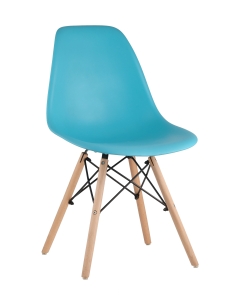 Стул Eames DSW 4 шт. Бирюзовый