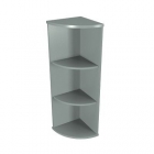 Стеллаж угловой Skyland УС-2 металлик