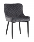 Стул мягкий Stool Group Ститч велюр Серый