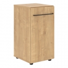 Шкаф колонка с глухой малой дверью Skyland LOFTIS LLC 40.1 Дуб Бофорд