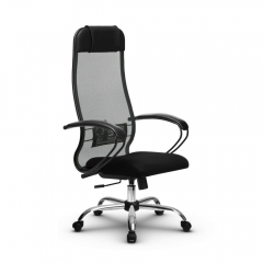 Офисное кресло МЕТТА Комплект 11, Основание 17833 Темно-серый Black