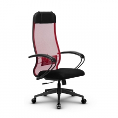 Офисное кресло МЕТТА Комплект 11, Основание 17832 Красный Black