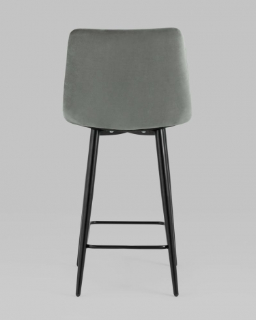 Стул полубарный Stool Group Джанго велюр Серый