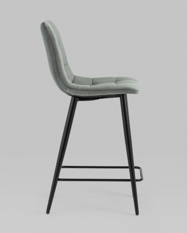 Стул полубарный Stool Group Джанго велюр Серый