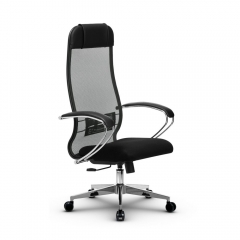 Офисное кресло МЕТТА Комплект 18, Основание 17834 Темно-серый Black
