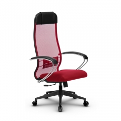 Офисное кресло МЕТТА Комплект 18, Основание 17832 Красный Red