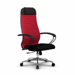 Офисное кресло МЕТТА Комплект 21, Основание 17834 Красный Black