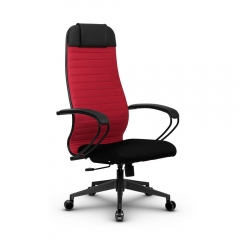 Офисное кресло МЕТТА Комплект 21, Основание 17832 Красный Black