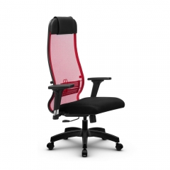 Офисное кресло МЕТТА Комплект 18/2D, Основание 17831 Красный Black