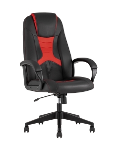 Геймерское кресло TopChairs ST-CYBER 8 RED черный/красный