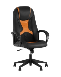 Геймерское кресло TopChairs ST-CYBER 8 черный/оранжевый