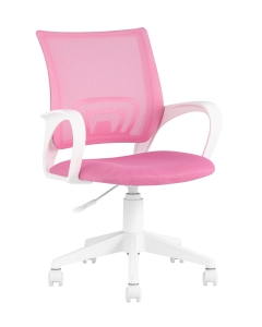 Кресло компьютерное TopChairs ST-BASIC-W Розовый