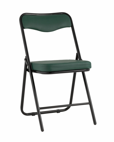 Складной стул Stool Group Джонни black экокожа Зеленый