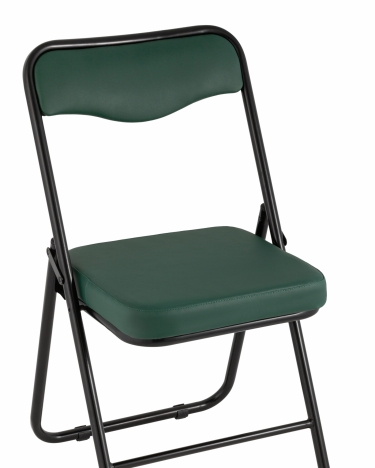 Складной стул Stool Group Джонни black экокожа Зеленый