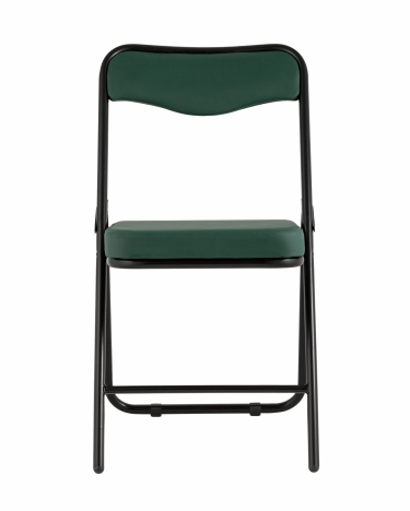 Складной стул Stool Group Джонни black экокожа Зеленый
