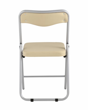 Складной стул Stool Group Джонни silver экокожа Кремовый