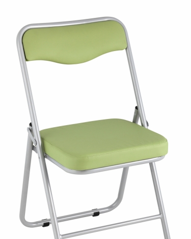 Складной стул Stool Group Джонни silver экокожа Салатовый