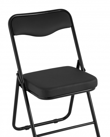 Складной стул Stool Group Джонни black экокожа Черный