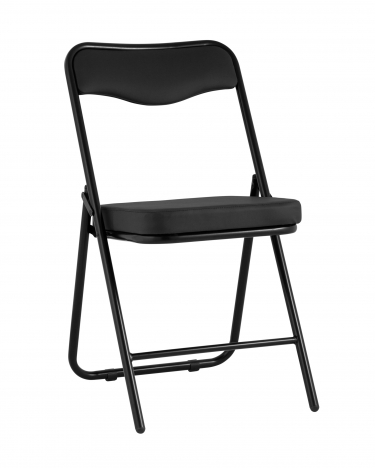 Складной стул Stool Group Джонни black экокожа Черный