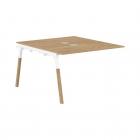 Рабочая станция Skyland Forta FIWST 1113 Дуб Гамильтон Белый премиум