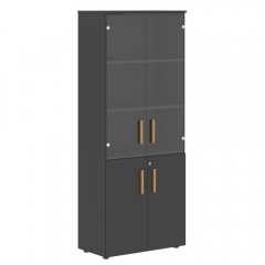 Шкаф комбинированный Forta FHC 80.2Z Черный графит
