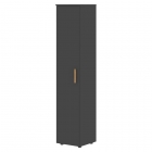 Шкаф-колонка с глухой дверью левый Forta FHC 40.1 L Черный графит