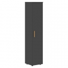 Шкаф-колонка с глухой дверью правый Forta FHC 40.1 R Черный графит